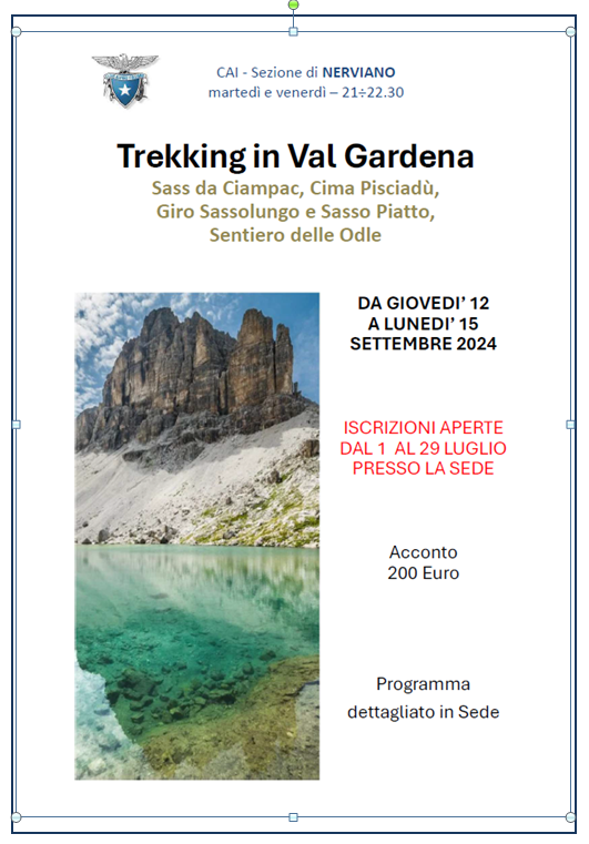 2025 09 12 Trakking Val Gardena Imm Bord
