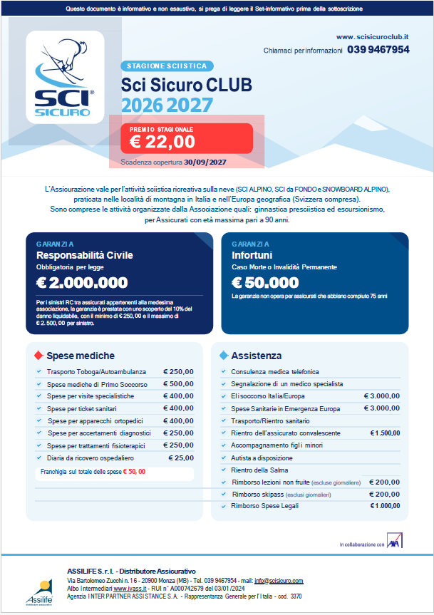2026 10 21 Sci Sicuro 2026 2027 Vol